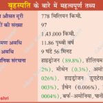 PlanetJupiter BrihaspatiGraha GasGiant LargestPlanet SolarSystemMap JupiterMap SpaceScience AstronomyFacts JovianPlanets GreatRedSpot (Storm on Jupiter) JupiterMoons Ganymede EuropaClipper JunoMission JupiterAtmosphere MagneticField GasPlanet GeographyNotes UPSCGeography GeneralKnowledge ScienceDiagram SpaceEducation LearnAstronomy AstroFacts Geography Table of Geography Image of Geography Geography of India Physical Geography Anil Keshri About India About India channel UPSC IAS CSE PCS UPPCS RAS BPSC JPSC MPPCS  UKPCS HPPSC JKPSC TNPSC APPSC KPSC TGPSC Kerala PCS MPSC APSC OPSC