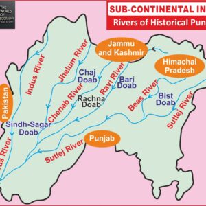 Rivers of Historical Punjab of Sub Continental India